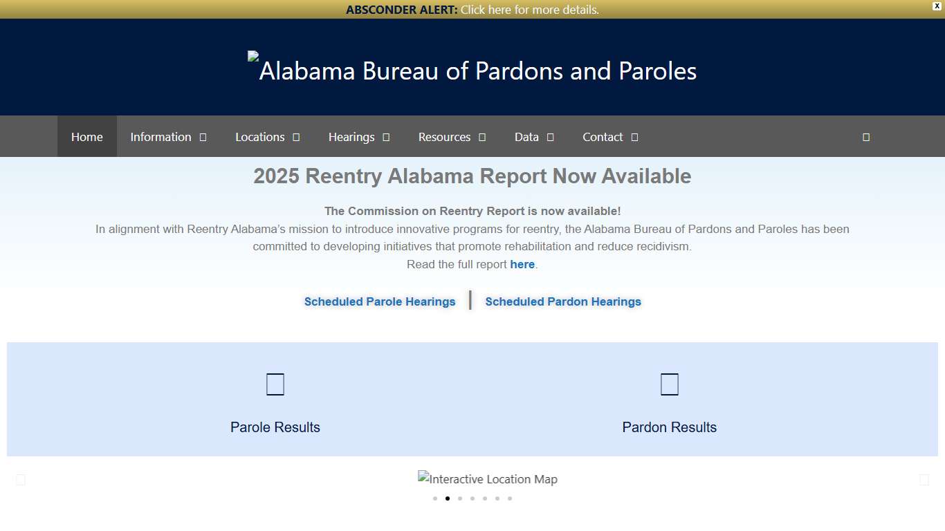 Home - The Alabama Bureau of Pardons and Paroles - Government Agency